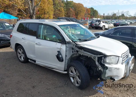 2009 Toyota Highlander Limited from USA, damaged, VIN JTEES42A792136538